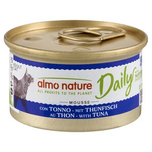 Almo Nature Daily Cat Mousse Tonnikala 85 g Kissan M&auml;rk&auml;ruoka